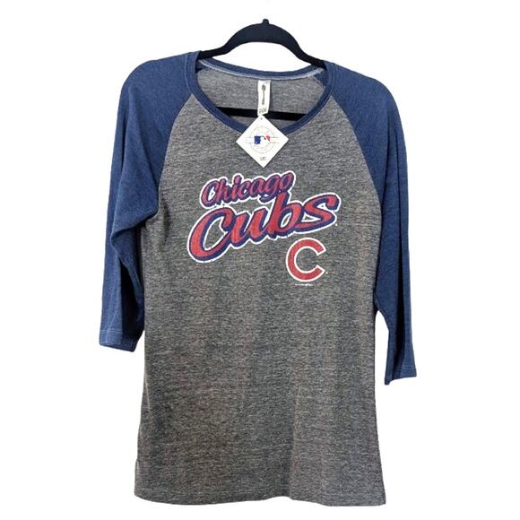 Chicago Cubs Grey Jersey Shirt - Size XL - Fan Favorite! - Picture 1 of 4